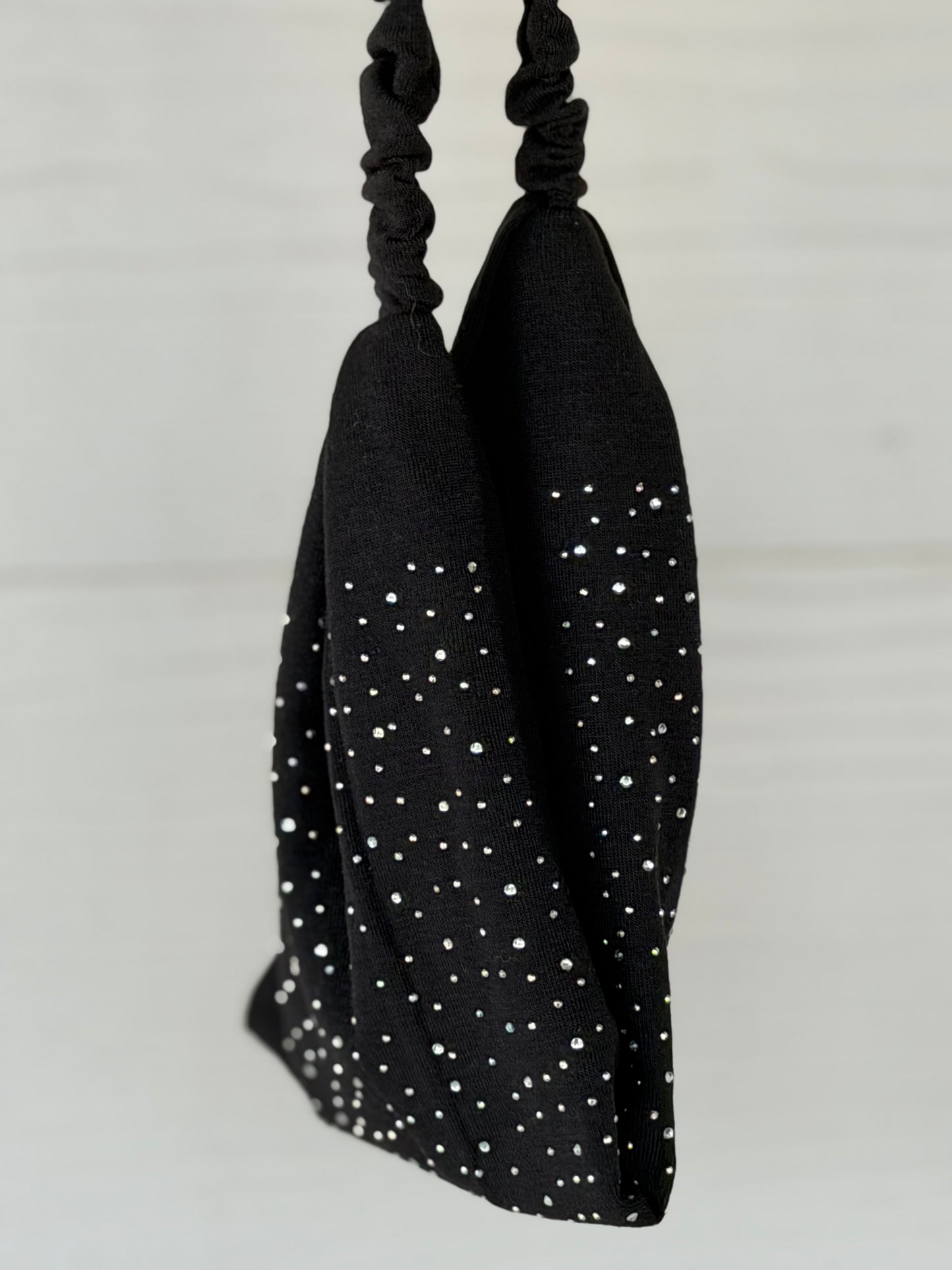 Stretchy Bling Headband- Black