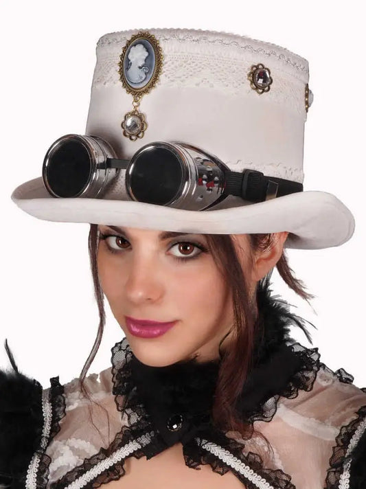 Trick or Chic: Halloween Top Hats & Steampunk Flair”