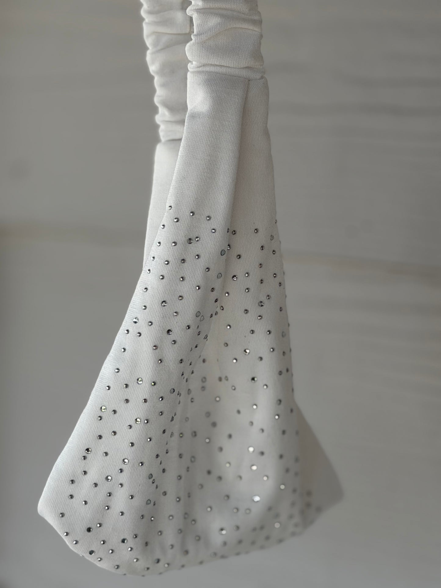 Stretchy Bling Headband- White