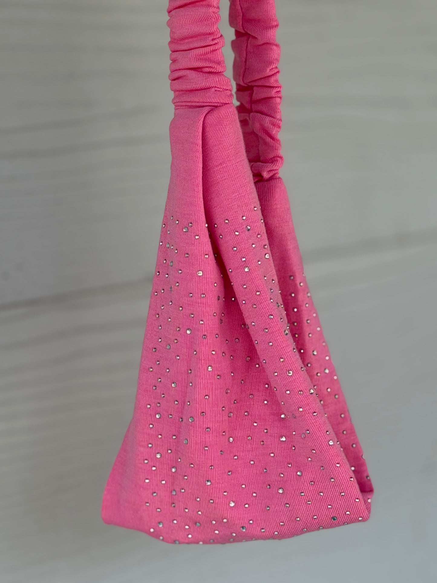 Stretchy Bling Headband- Pink
