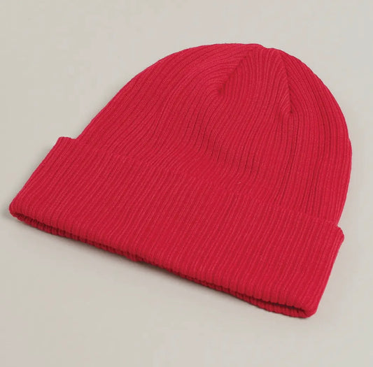 Unisex Cotton Knitted Beanie