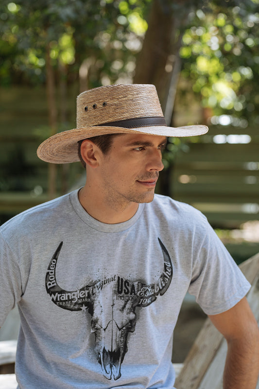 Austin | Mens Straw Cowboy Hat